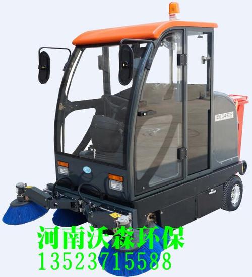 供应河南热销扫地机 河南全封闭式新能源扫地车